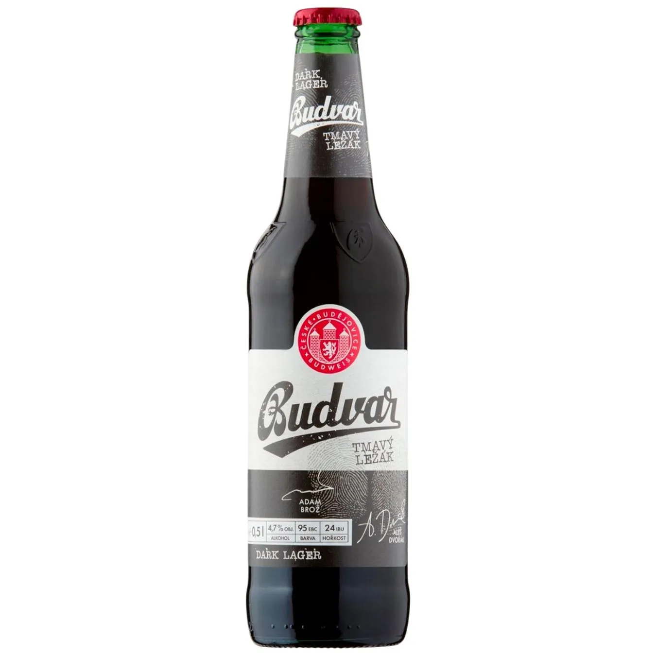 Пиво Budweiser темне 4,7%ал 0,5л скло - Фото 1