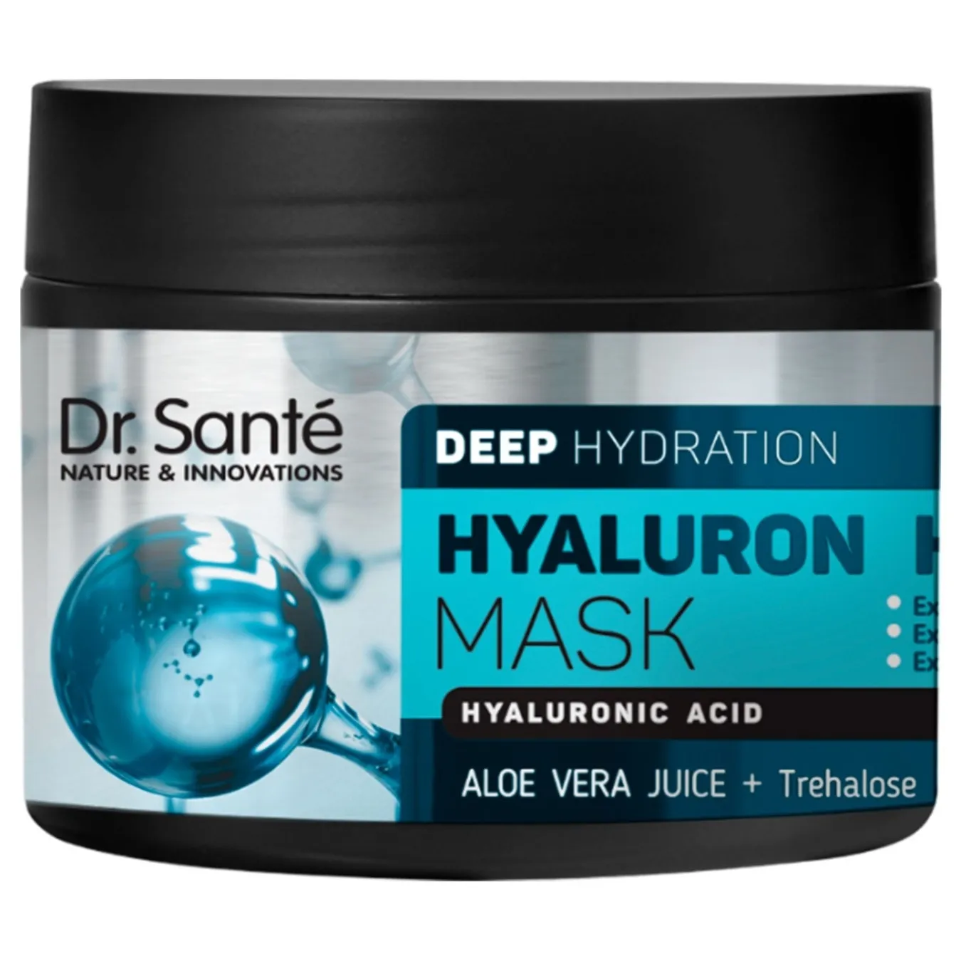Маска для волосся Dr.Sante Deep Hydration Hyaluron Hair 300мл - Фото 1
