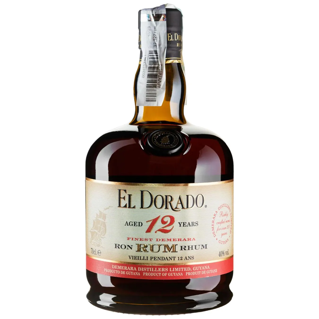 Ром El Dorado 12yo 40% 0,7л - Фото 1