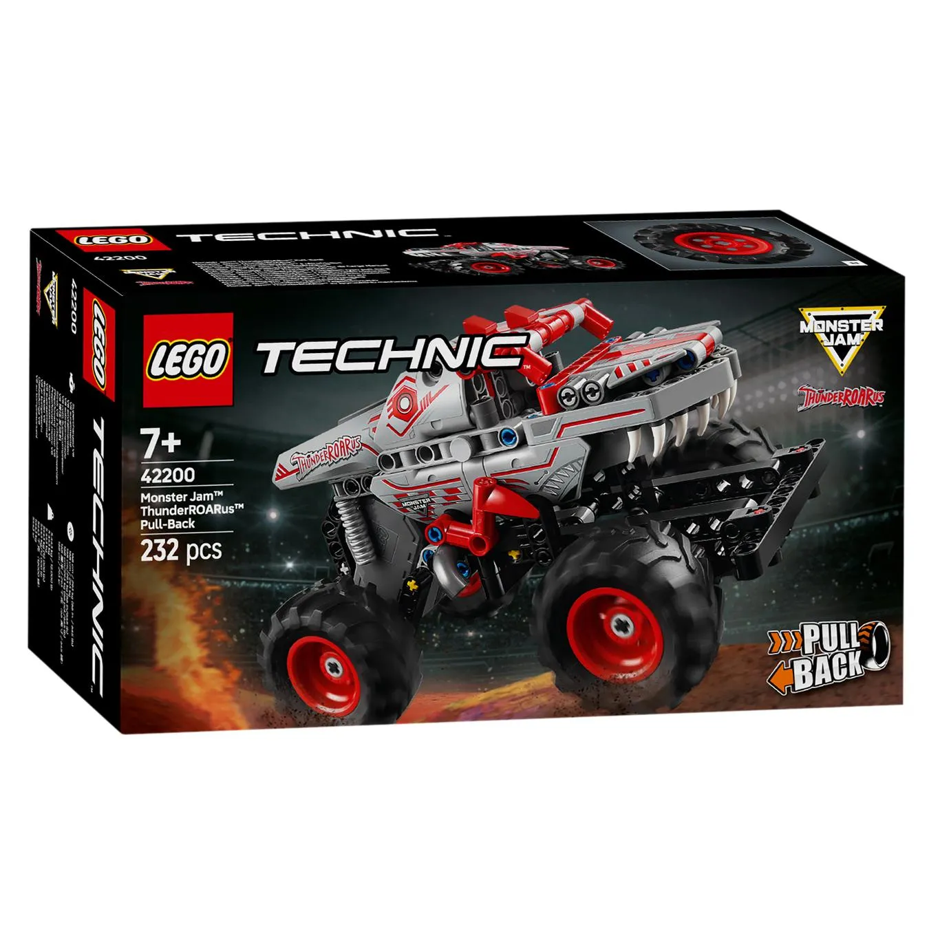 Конструктор LEGO Technic  Monster Jam ThunderROARus з інерційним двигуном 42200 - Фото 5