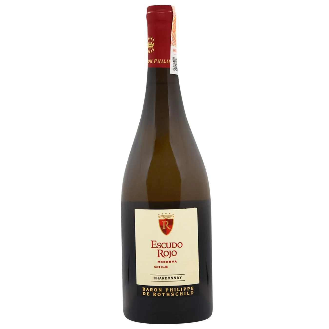 Вино Escudo Rojo Chardonnay біле сухе 14% 0,75л - Фото 1