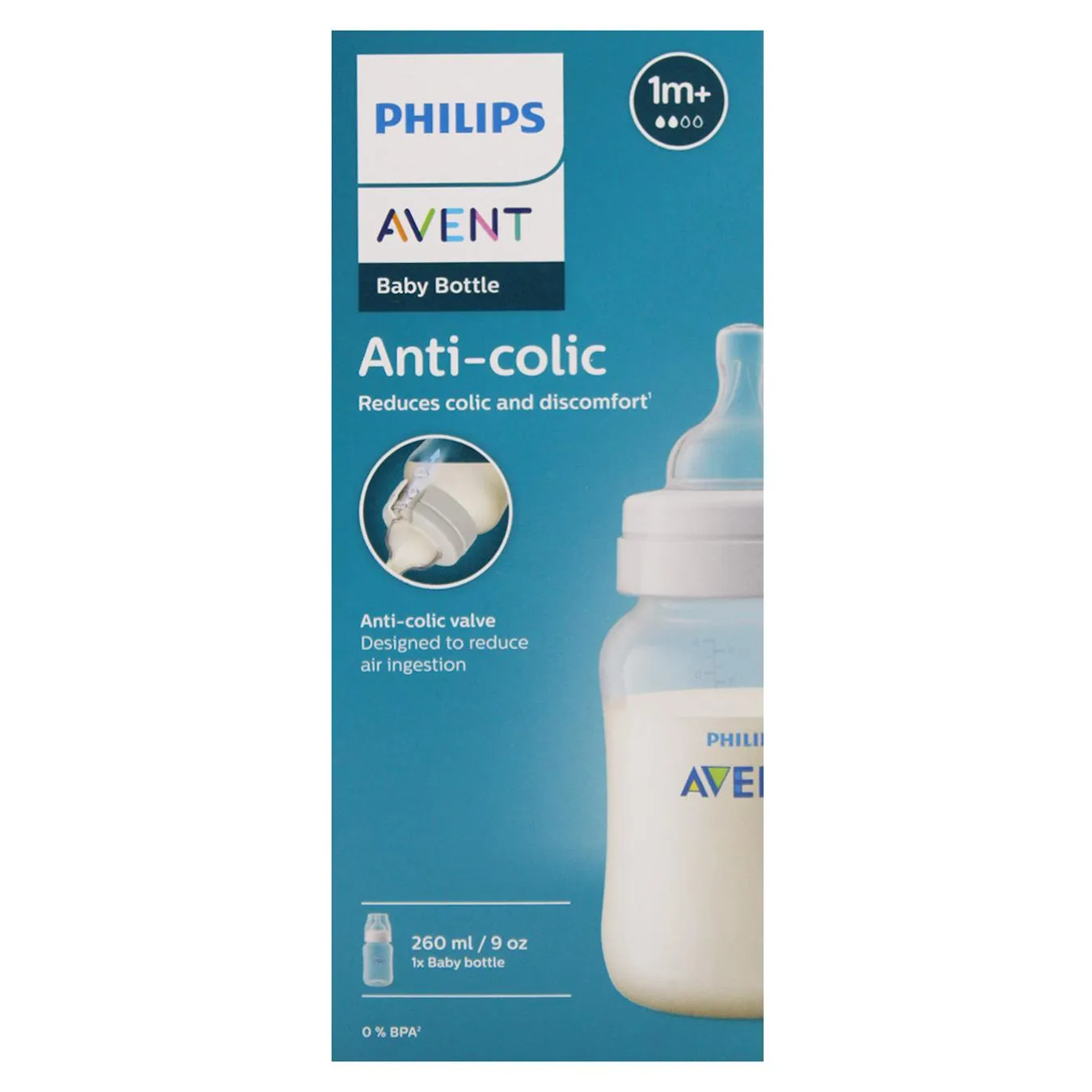 Пляшечка для годування Philips Avent Анти-колік 260мл - Фото 1