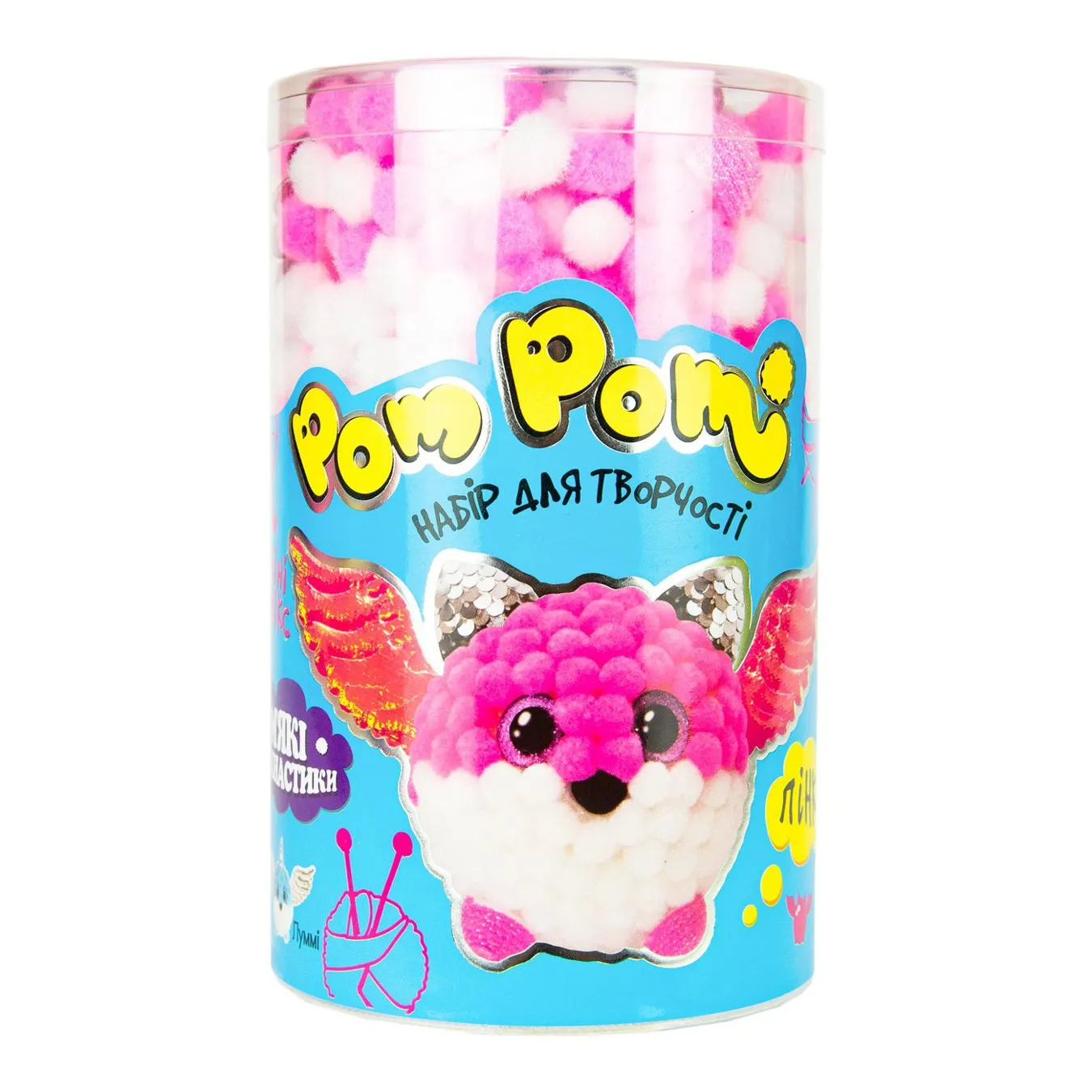 Набір Strateg Pom Pom Пінкі для творчості - Фото 1