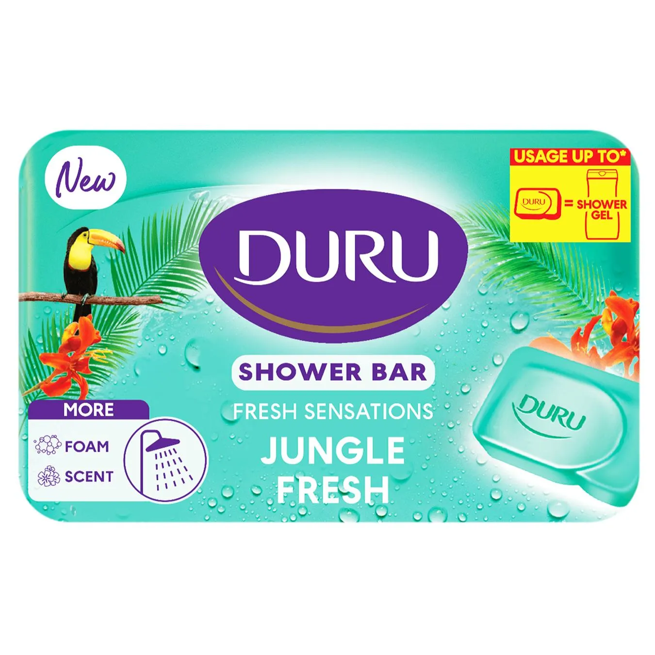 Мило тверде Duru Свіжість джунглів 150г - Фото 3