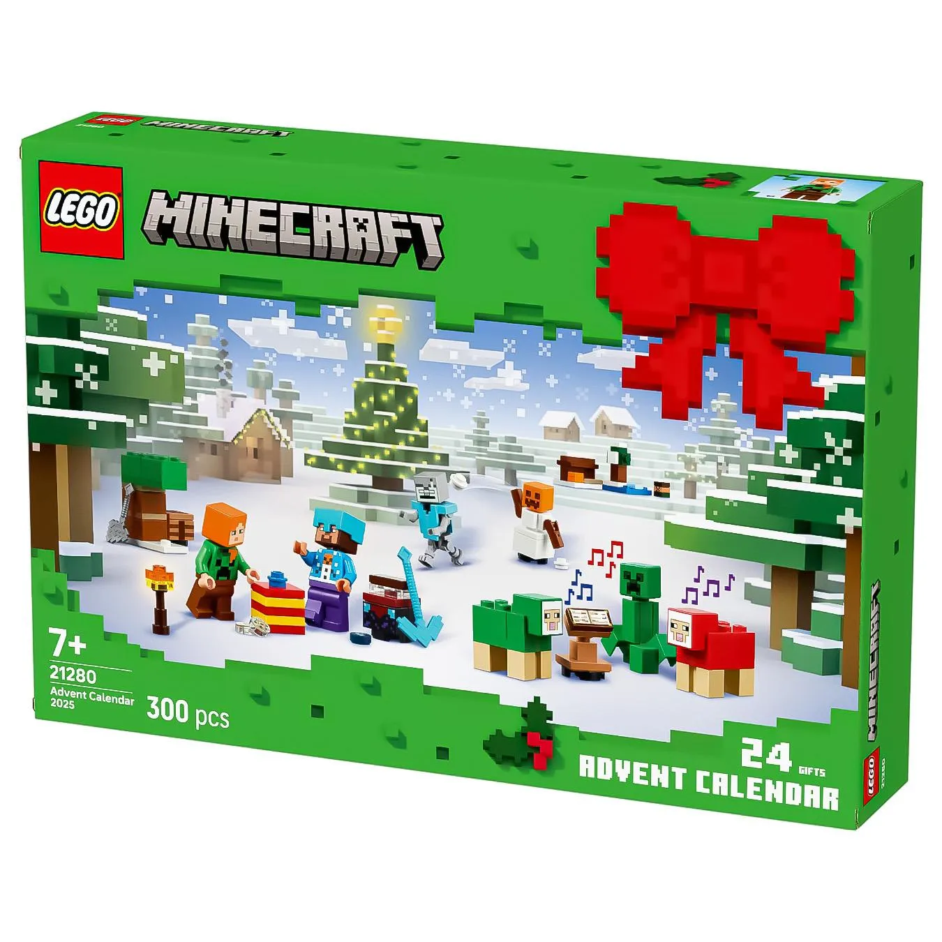 Конструктор Lego Minecraft Адвент календарь 2025 21280 - Фото 1