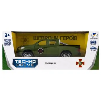 Автомодель Techno Drive Toyota Hilux Червона калина - Фото 1