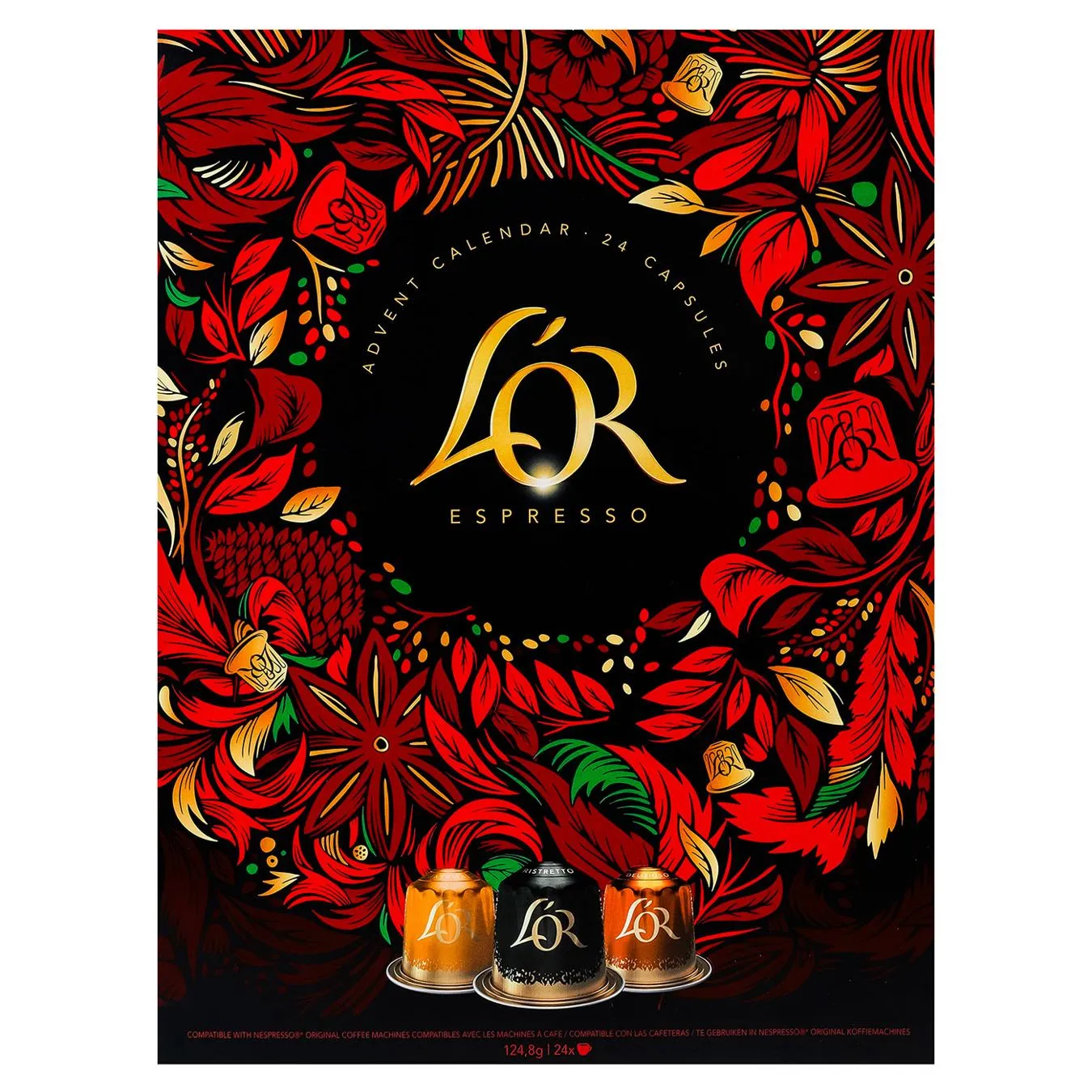 Кава в капсулах L'OR Адвент-календар 9г*24шт - Фото 1