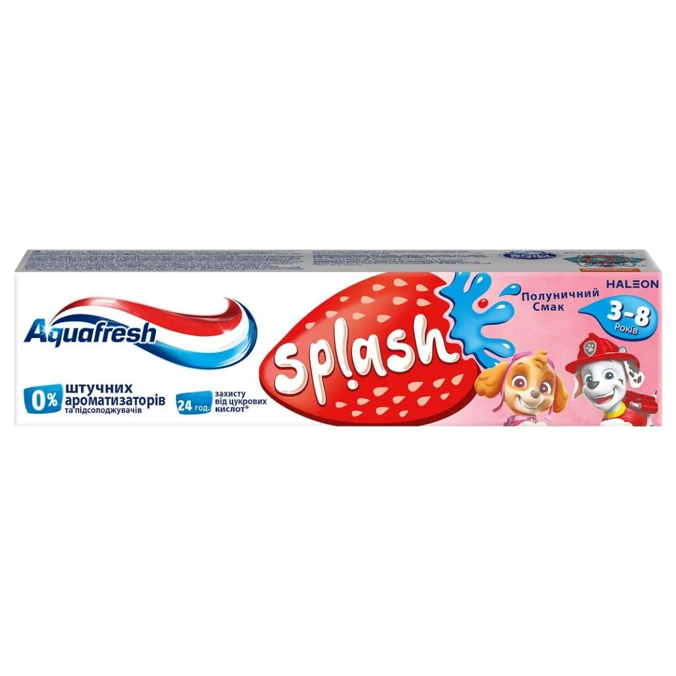 Зубна паста Aquafresh Splash для дітей 3-8 рокiв 50мл - Фото 1
