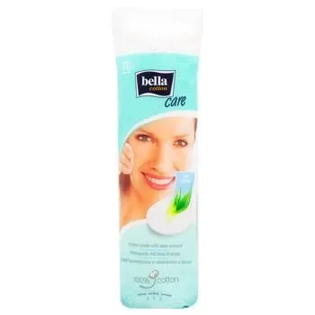 Диски ватні Bella Cotton Care з екстрактом алое 70шт - Photo 1