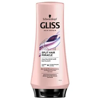 Бальзам Gliss Split Hair Miracle для пошкодженого волосся та посічених кінчиків 200мл - Фото 1