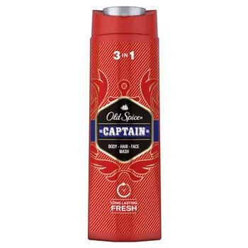 Гель для душу + шампунь Old Spice Captain 400мл - Фото 1