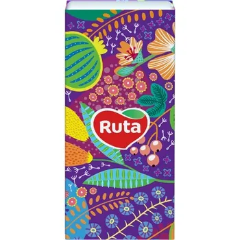 Хустинки Ruta носові паперові тришарові без аромату 10шт - Photo 1