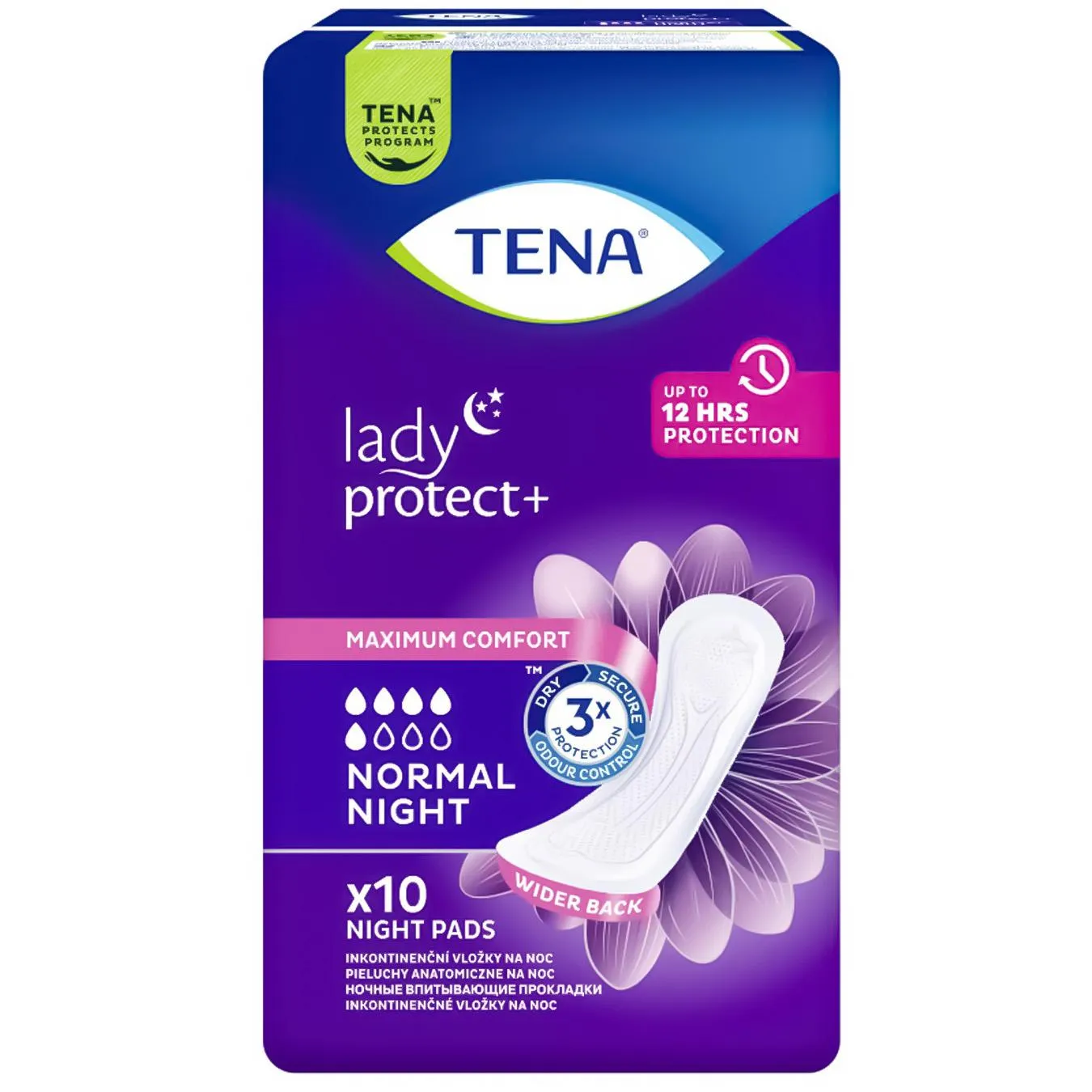 Прокладки урологічні Tena Lady Normal Night 10шт - Фото 1
