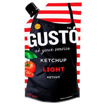 Кетчуп Gusto Light 250г - Photo 1