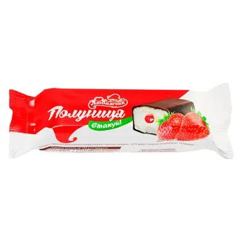 Продукт сирково-рослинний глазурований Любимчик полуниця 23% 36г - Photo 1