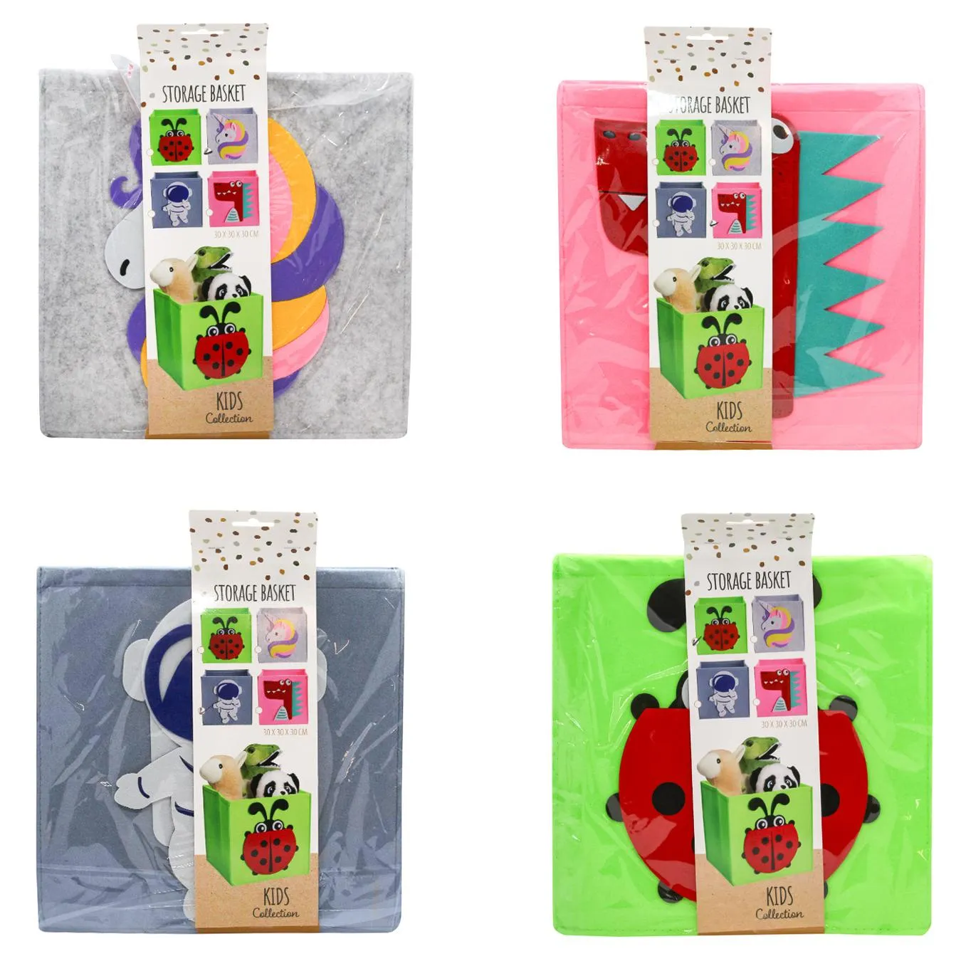 Кошик для зберігання яскравий Koopman 30*30*30см - Фото 1