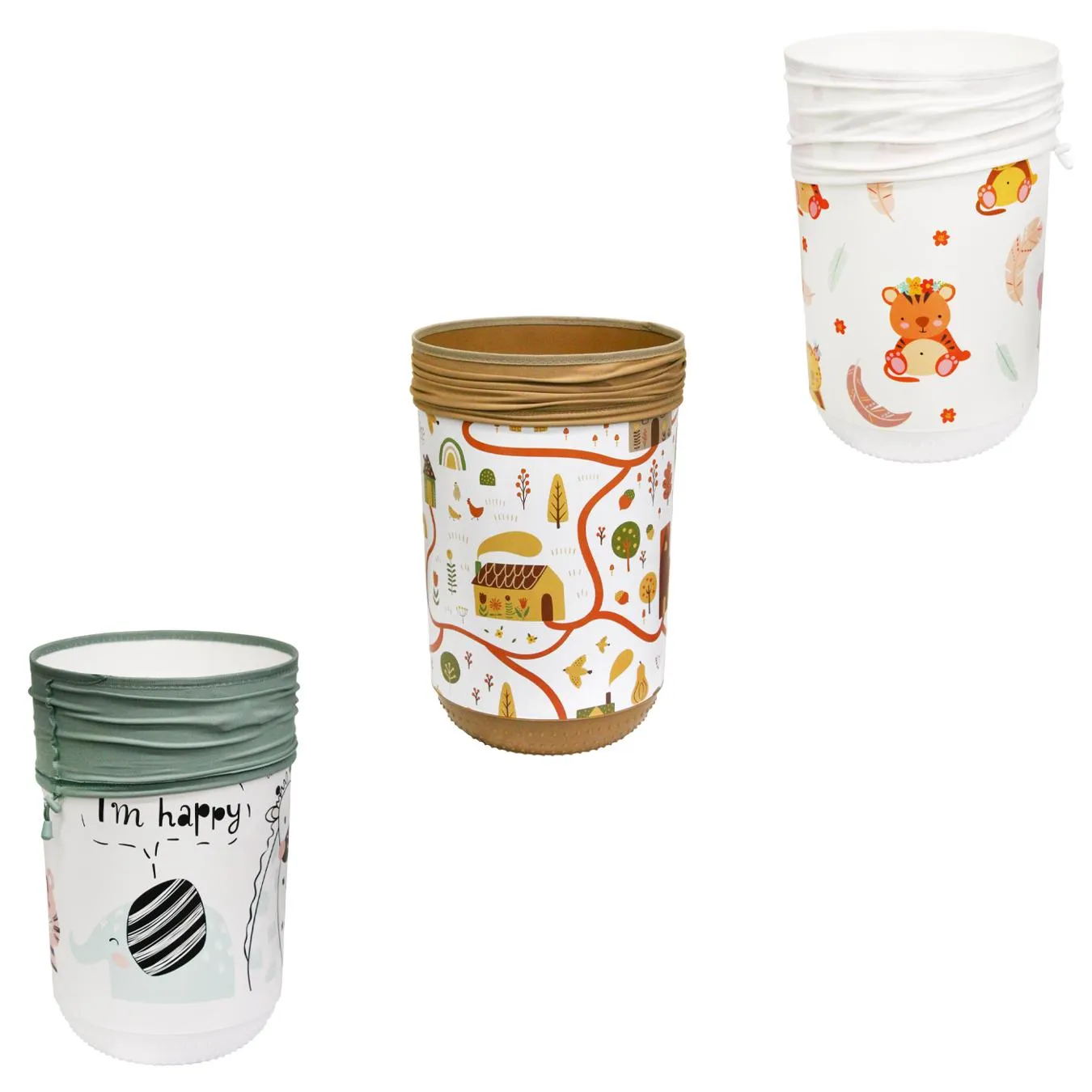 Кошик для білизни Koopman 20л в асортименті - Фото 1