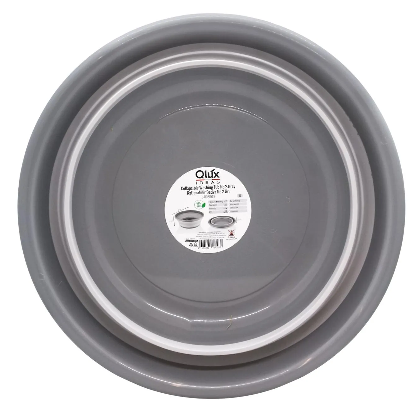 Кошик складний Qlux 32*32*4,8см - Фото 1