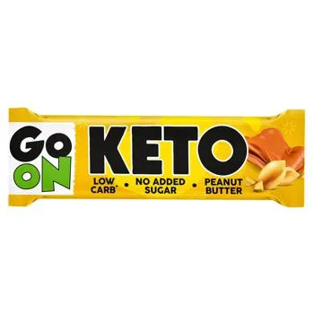 Батончик Go On Keto арахісове масло 50г - Photo 1