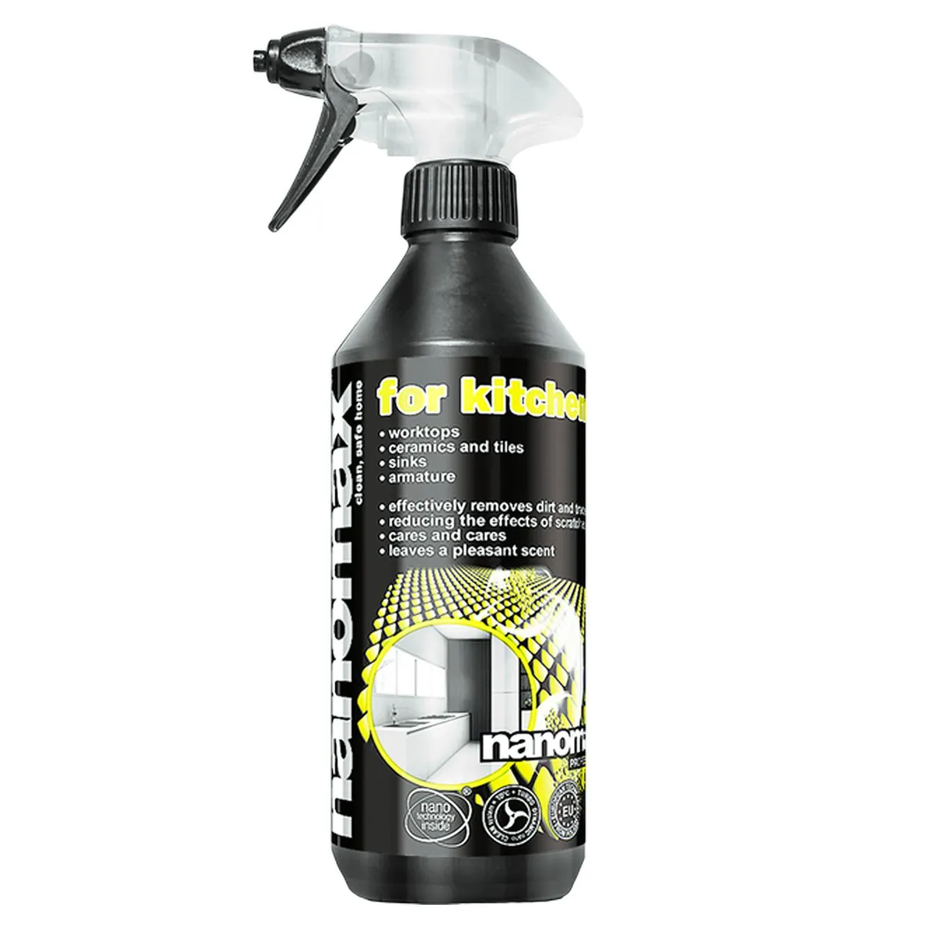 Засіб чистячий Nanomax Pro для кухні 500мл - Фото 1