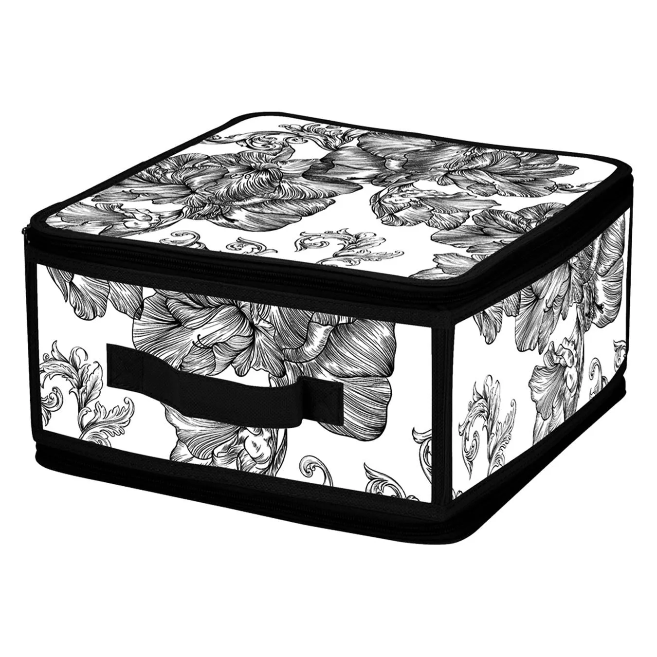 Кошик для зберігання Idea Home Flowers 30х28х15см - Фото 1