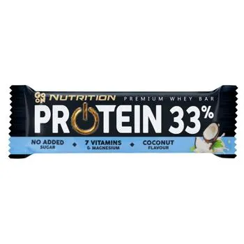 Батончик протеїновий Go On Nutrition Protein 33% кокос 50г - Photo 1