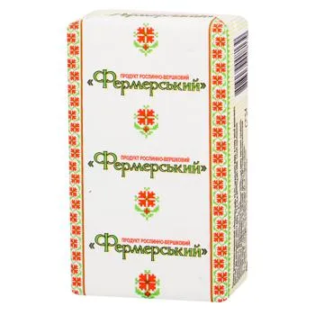Продукт рослинно-вершковий Фермерський 72,5% 180г - Photo 1