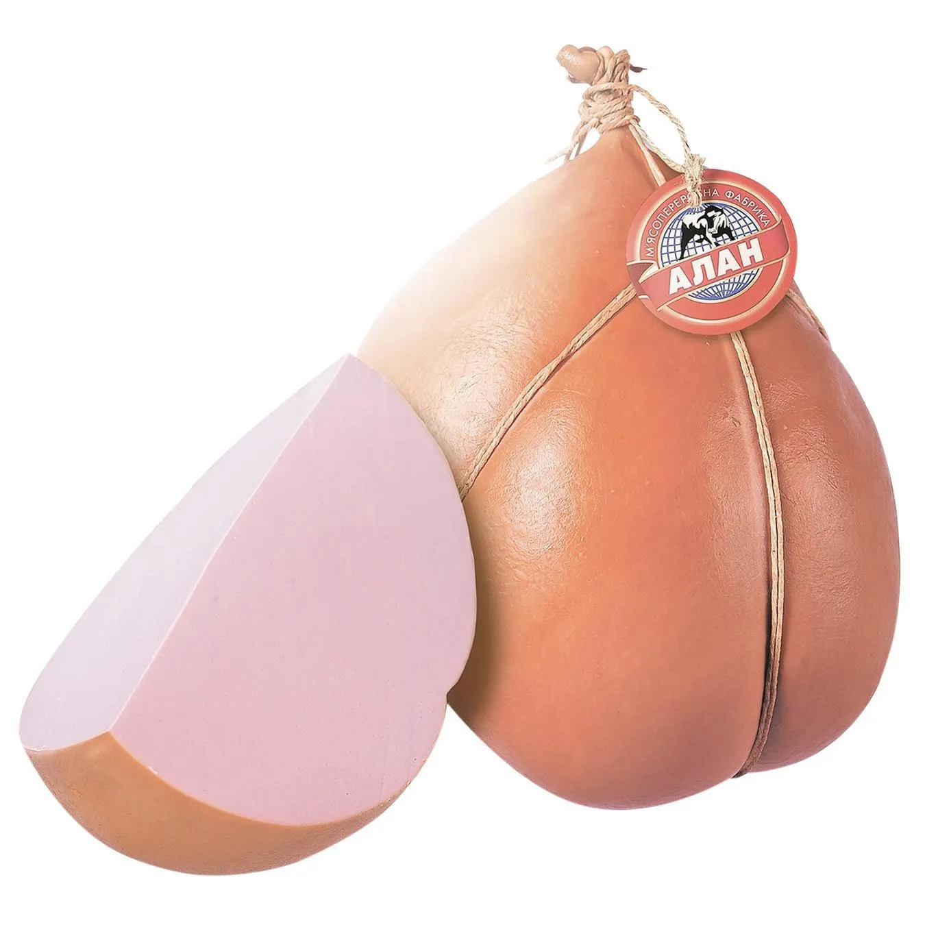 Ковбаса Алан Лікарська варена вищий сорт - Фото 1