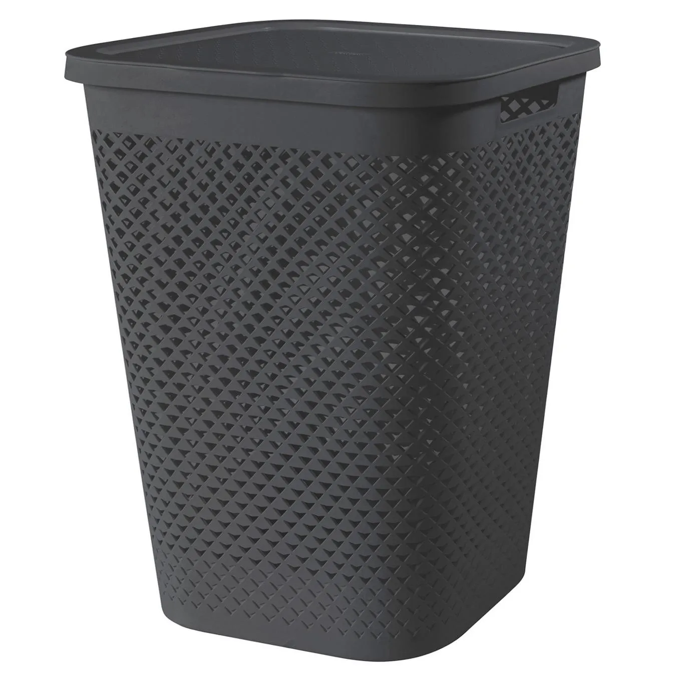 Кошик для бiлизни Curver Pure чорний 55л - Фото 1