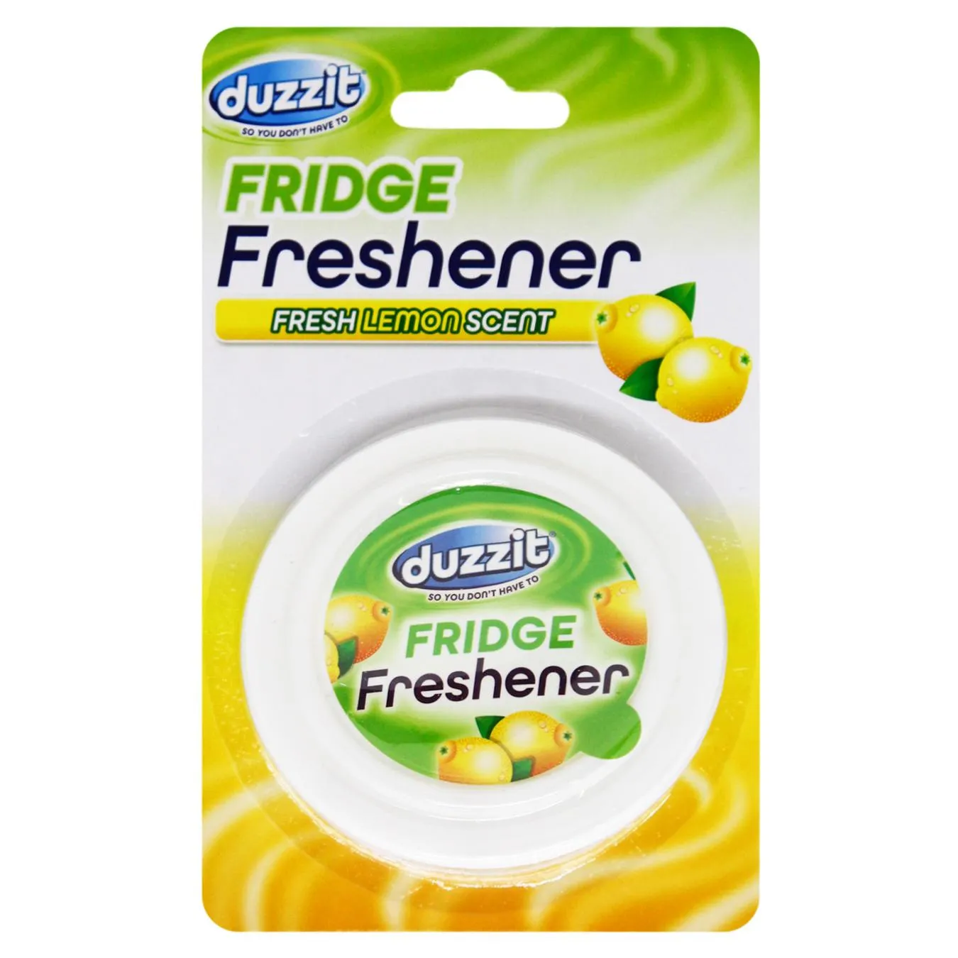 Поглинач запаху в холодильник Duzzit Лимон 1шт - Фото 1