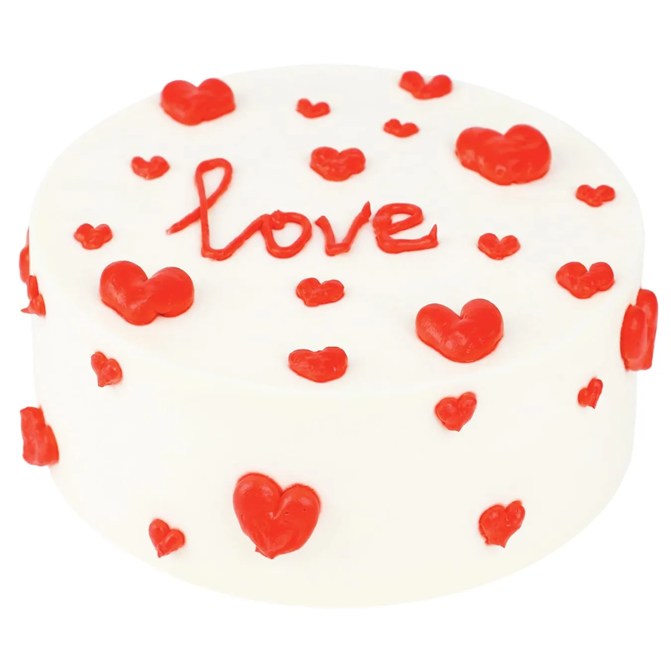 Торт з полунично-манговою начинкою 13см - Фото 1