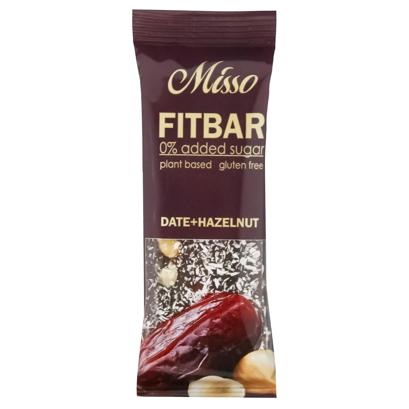 Батончик Misso Fitbar фінік+фундук 30г - Фото 3