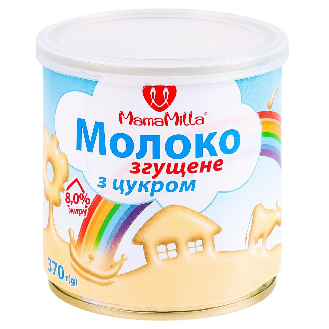 Молоко згущене Mama Milla з цукром 8,5% 370г - Фото 1