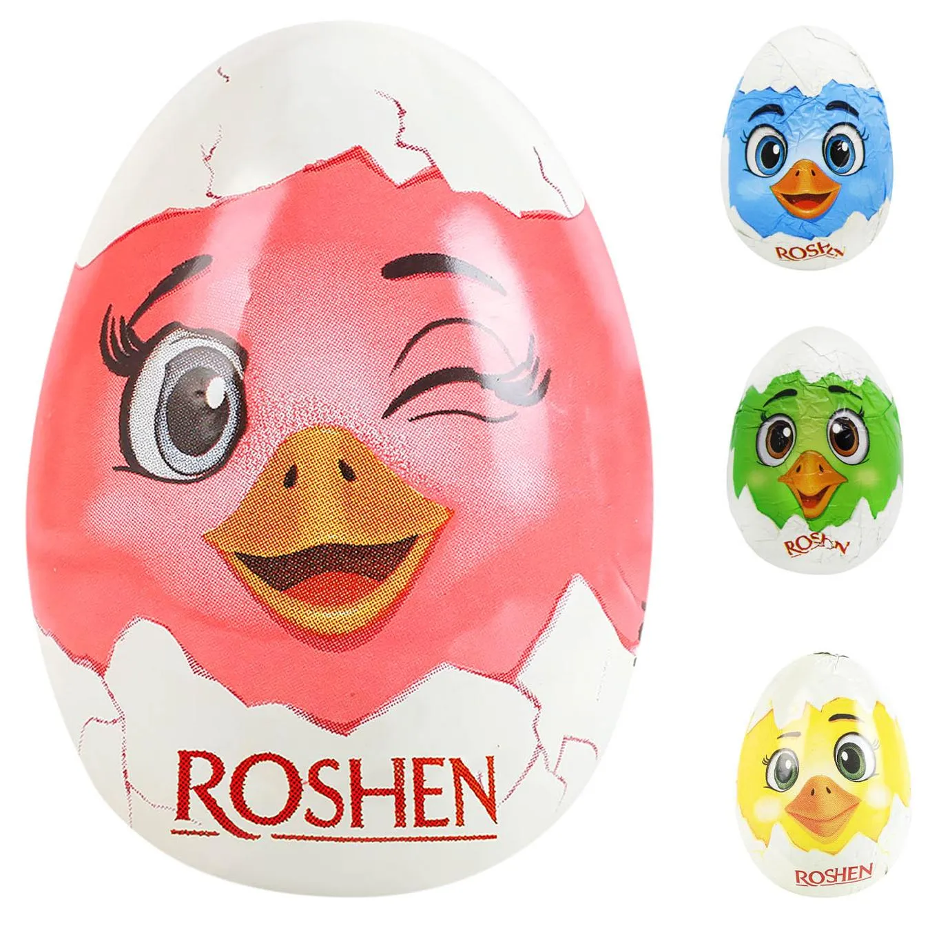 Фігурка шоколадна Roshen Яйце весняне 26г - Фото 1