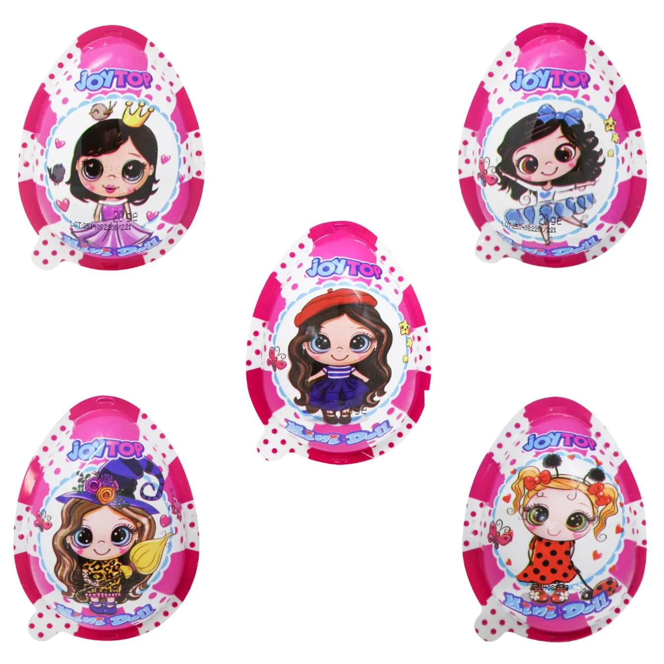 Яйце шоколадне Joytop Mini Doll з сюрпризом 20г - Фото 1