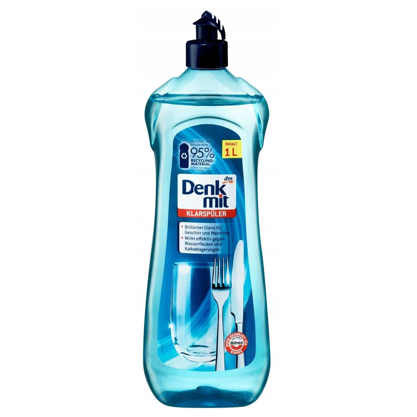 Ополіскувач для посудомийних машин Denkmit 1л - Фото 1