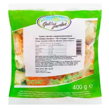 Суміш овочева Golden Garden Цезар 400г - Photo 1