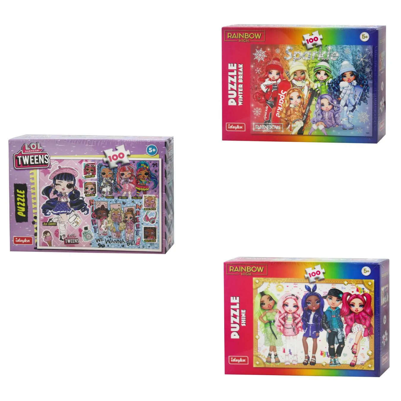 Пазл Ideyka 100 елементів - Фото 1