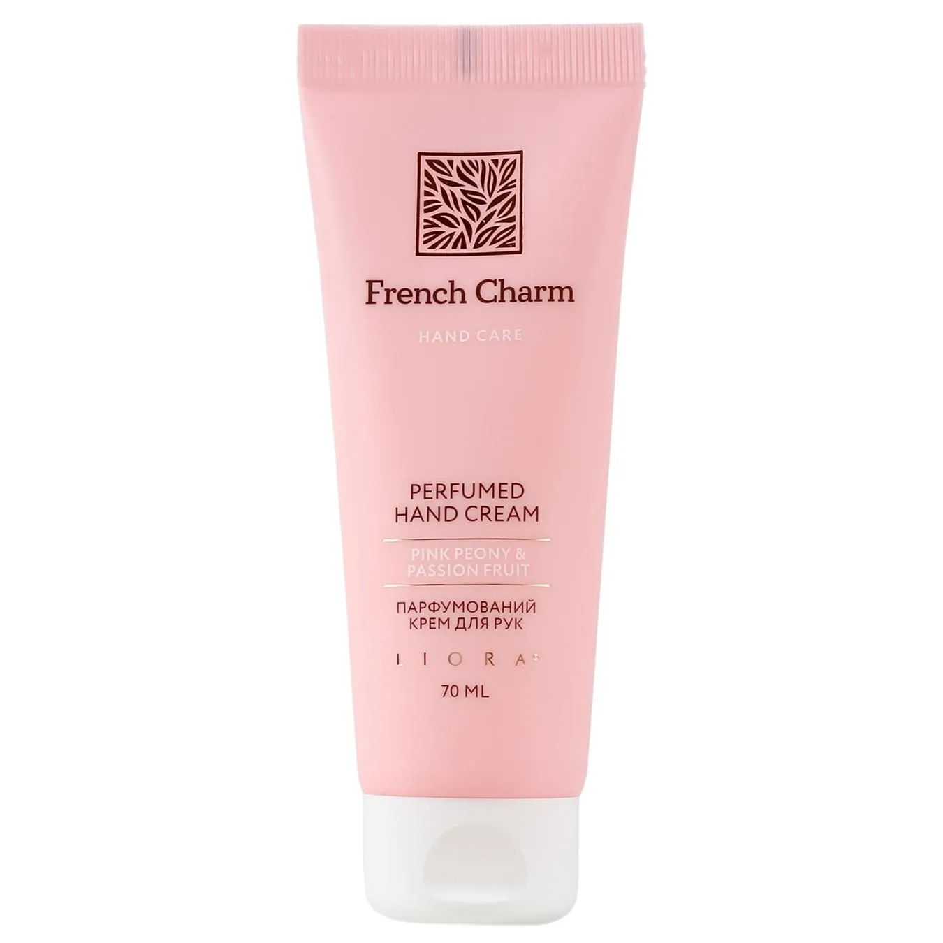Крем для рук парфумований french charm pink peony passion fruit Liora 70 мл - Фото 1