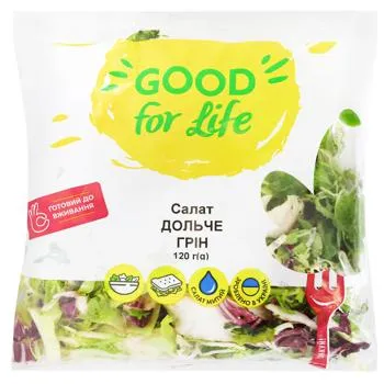 Суміш салатна Good For Life Дольче Грін 120г - Photo 1