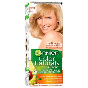 Фарба для волосся Garnier Color Naturals Cream Інтенсивне живленя 9.13 дюна 110мл - Фото 1