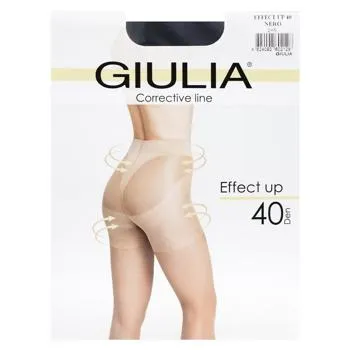 Колготки Giulia Effect UP жіночі nero 40ден 2р - Фото 1