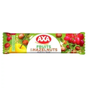 Батончик Axa зерновий з фруктами та горіхами 23г - Photo 3
