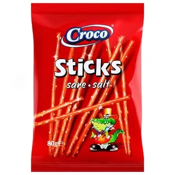 Соломка Croco Sticks солона 80г - Photo 1