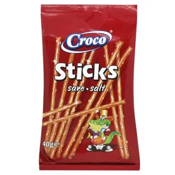 Соломка Croco Sticks з сіллю 40г - Photo 1
