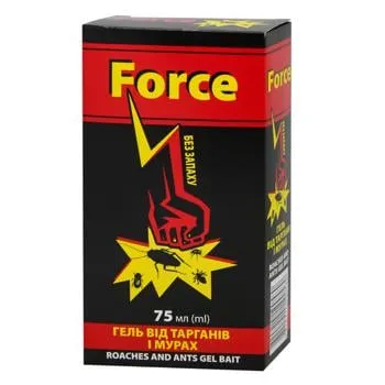 Гель від тарганів та кімнатних мурах Force 75мл - Photo 1