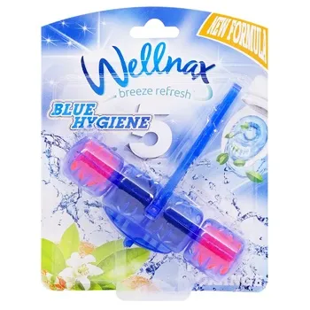 Блок для унітазу Wellnax Синя вода Квітучий Апельсин 50г - Photo 1
