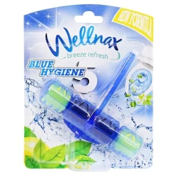 Блок для унітазу Wellnax Синя вода Лимон 50г - Photo 1