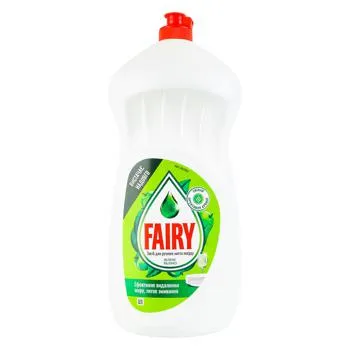 Засіб для миття посуду Fairy Зелене яблуко 1,5л - Фото 1