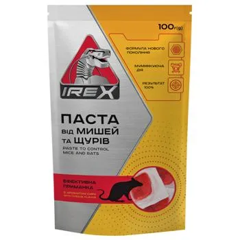 Паста від мишей та щурів Irex 100г - Photo 1